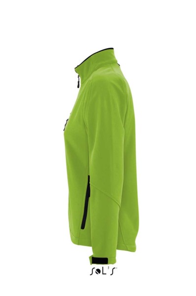 SOL'S ROXY - WOMEN'S SOFTSHELL ZIPPED JACKET Zöld 