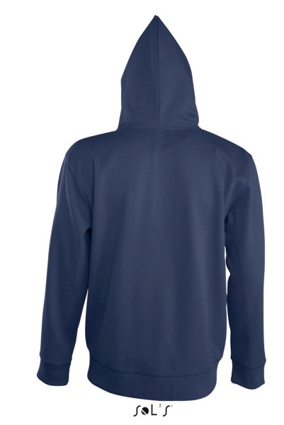 SOL'S SEVEN MEN - JACKET WITH LINED HOOD Kék 