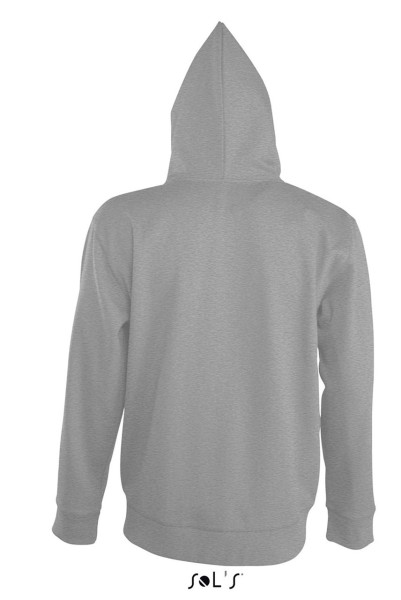 SOL'S SEVEN MEN - JACKET WITH LINED HOOD Szürke 