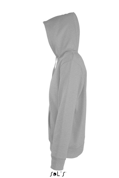 SOL'S SEVEN MEN - JACKET WITH LINED HOOD Szürke 