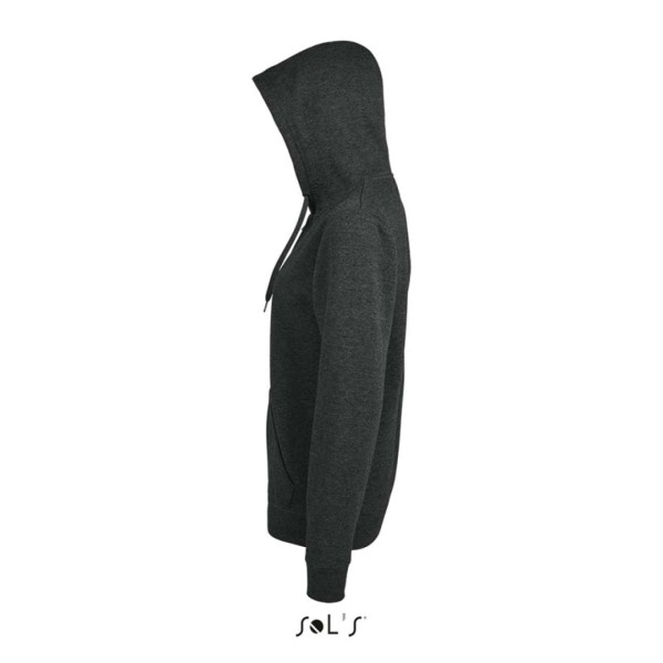 SOL'S SEVEN WOMEN - JACKET WITH LINED HOOD Szürke 