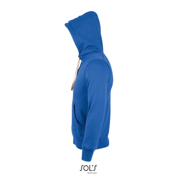 SOL'S SHERPA - UNISEX ZIPPED JACKET WITH "SHERPA" LINING Kék 