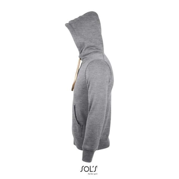 SOL'S SHERPA - UNISEX ZIPPED JACKET WITH "SHERPA" LINING Szürke 