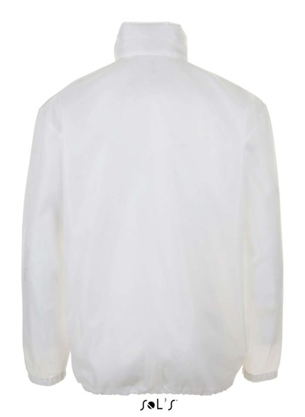 SOL'S SHIFT - UNISEX WATER REPELLENT WINDBREAKER Fehér 