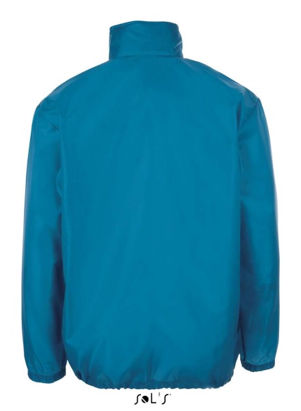 SOL'S SHIFT - UNISEX WATER REPELLENT WINDBREAKER Kék 