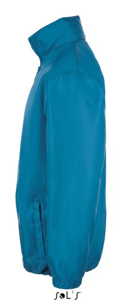SOL'S SHIFT - UNISEX WATER REPELLENT WINDBREAKER Kék 