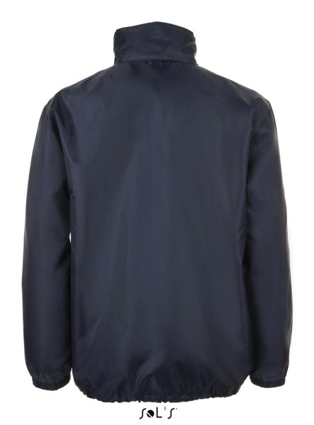 SOL'S SHIFT - UNISEX WATER REPELLENT WINDBREAKER Kék 