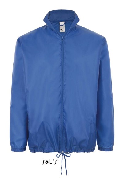 SOL'S SHIFT - UNISEX WATER REPELLENT WINDBREAKER Kék 
