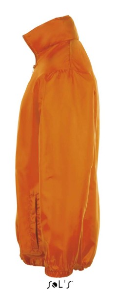 SOL'S SHIFT - UNISEX WATER REPELLENT WINDBREAKER Narancssárga 