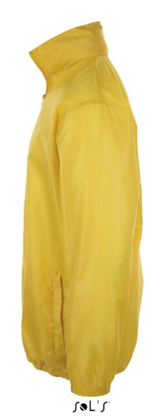 SOL'S SHIFT - UNISEX WATER REPELLENT WINDBREAKER Sárga 