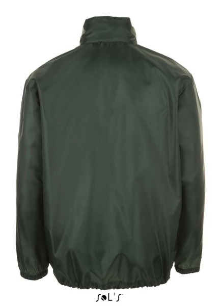 SOL'S SHIFT - UNISEX WATER REPELLENT WINDBREAKER Zöld 