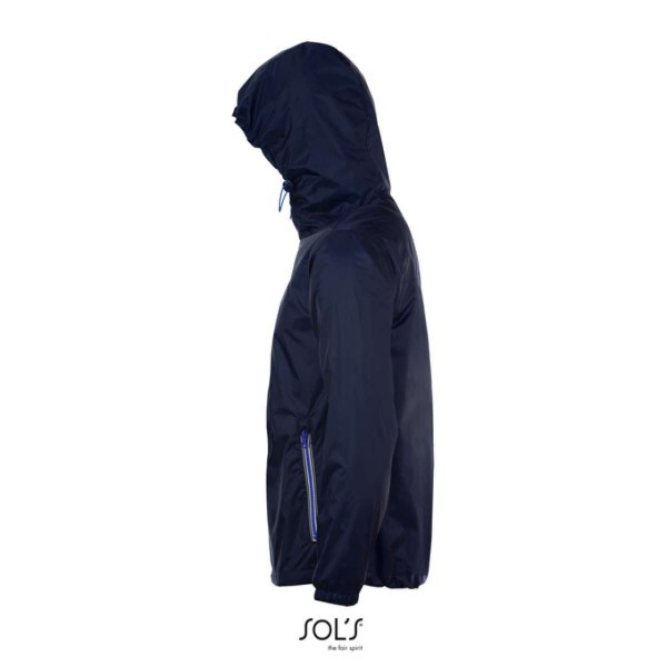 SOL'S SKATE - UNISEX LINED WINDBREAKER Kék 