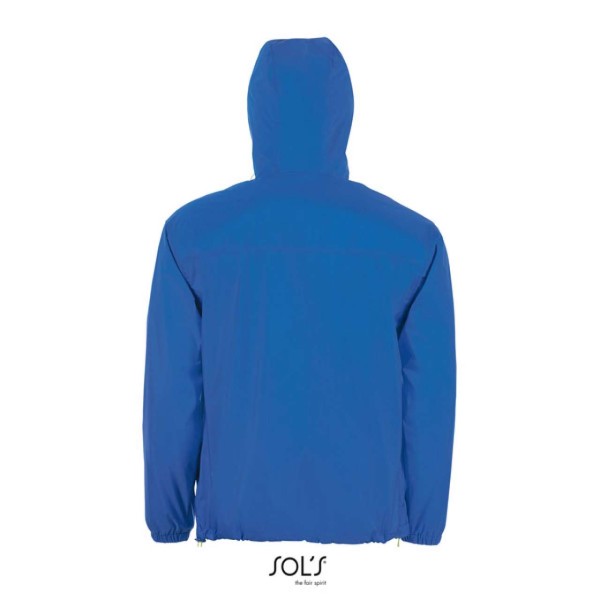 SOL'S SKATE - UNISEX LINED WINDBREAKER Kék 