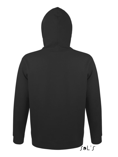 SOL'S SNAKE - UNISEX HOODED SWEATSHIRT Fekete 