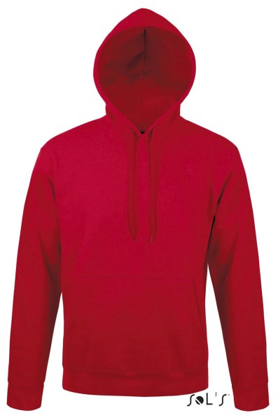 SOL'S SNAKE - UNISEX HOODED SWEATSHIRT Piros 