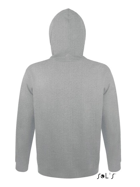 SOL'S SNAKE - UNISEX HOODED SWEATSHIRT Szürke 