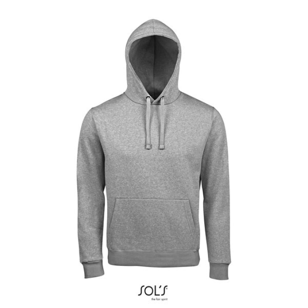 SOL'S SPENCER - HOODED SWEATSHIRT Szürke 
