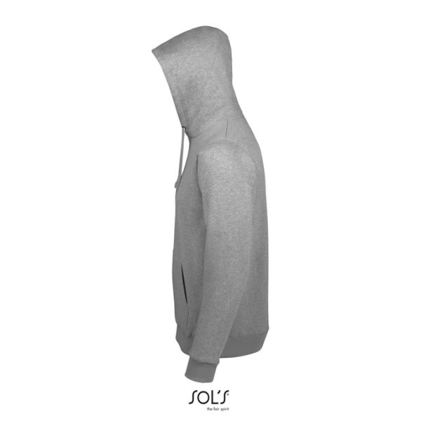 SOL'S SPENCER - HOODED SWEATSHIRT Szürke 