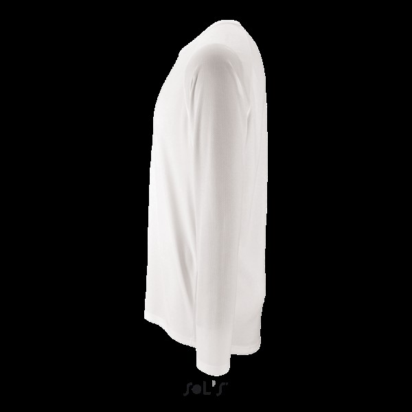SOL'S SPORTY LSL MEN - LONG SLEEVE SPORTS T-SHIRT Fehér 