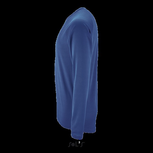SOL'S SPORTY LSL MEN - LONG SLEEVE SPORTS T-SHIRT Kék 