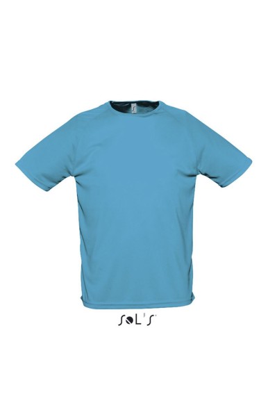 SOL'S SPORTY - RAGLAN SLEEVED T-SHIRT Kék 
