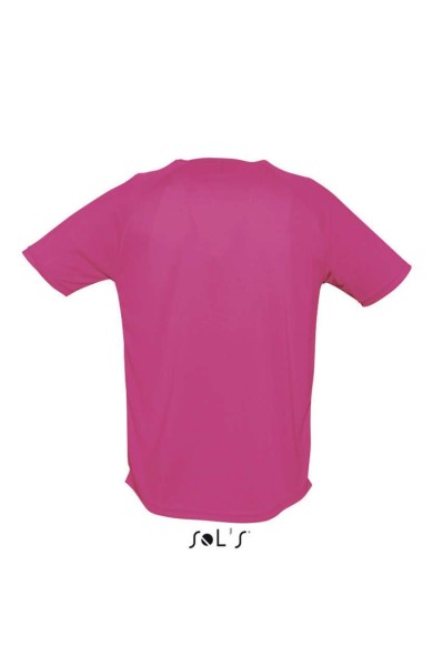 SOL'S SPORTY - RAGLAN SLEEVED T-SHIRT Rózsaszín 