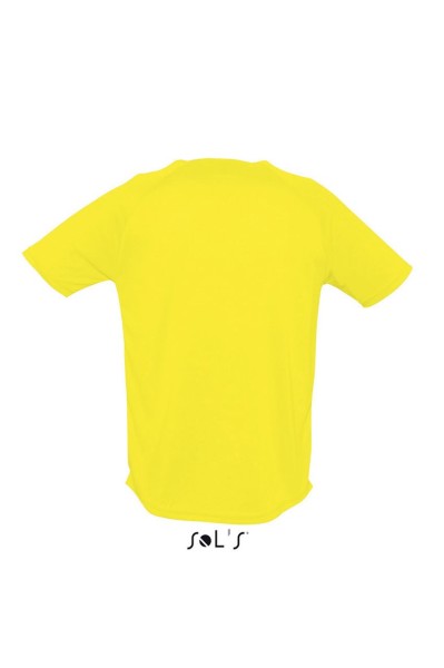 SOL'S SPORTY - RAGLAN SLEEVED T-SHIRT Sárga 