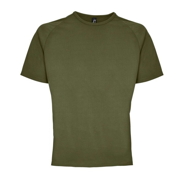 SOL'S SPORTY - RAGLAN SLEEVED T-SHIRT Zöld 