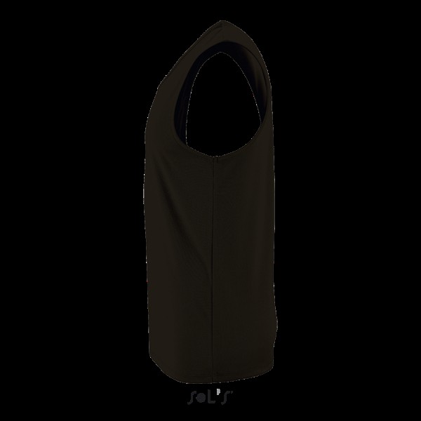 SOL'S SPORTY TT MEN - SPORTS TANK TOP Fekete 