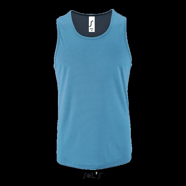 SOL'S SPORTY TT MEN - SPORTS TANK TOP Kék 