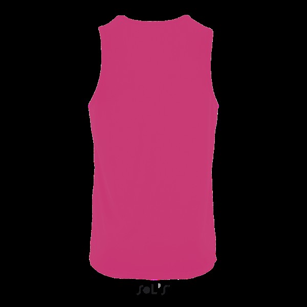SOL'S SPORTY TT MEN - SPORTS TANK TOP Rózsaszín 