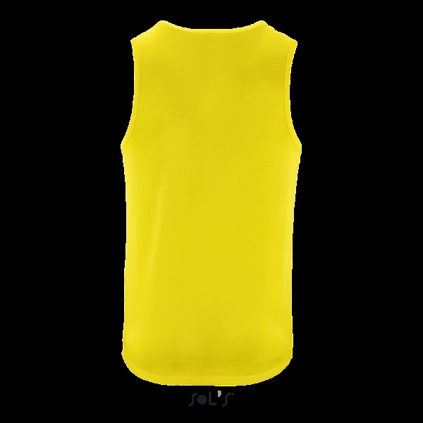 SOL'S SPORTY TT MEN - SPORTS TANK TOP Sárga 