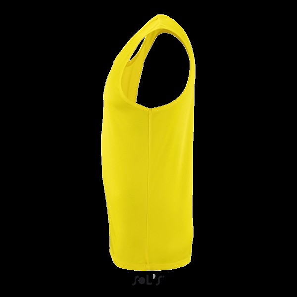 SOL'S SPORTY TT MEN - SPORTS TANK TOP Sárga 
