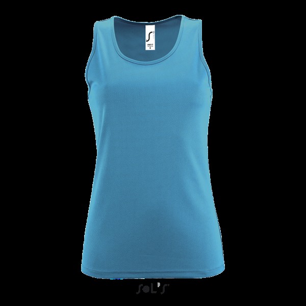 SOL'S SPORTY TT WOMEN - SPORTS TANK TOP Kék 