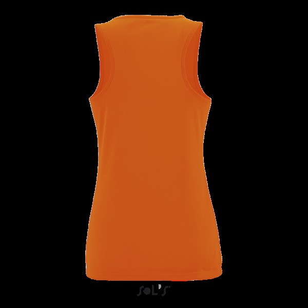 SOL'S SPORTY TT WOMEN - SPORTS TANK TOP Narancssárga 