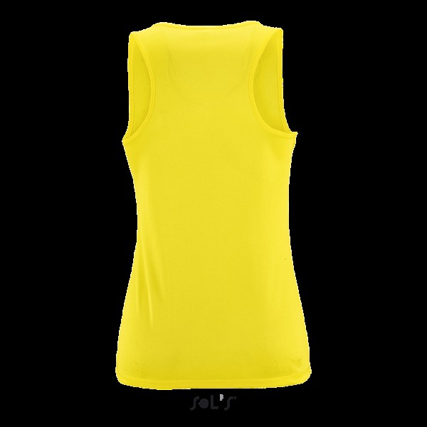 SOL'S SPORTY TT WOMEN - SPORTS TANK TOP Sárga 
