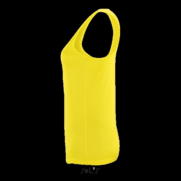 SOL'S SPORTY TT WOMEN - SPORTS TANK TOP Sárga 