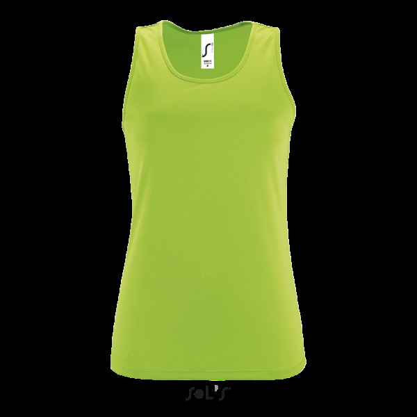 SOL'S SPORTY TT WOMEN - SPORTS TANK TOP Zöld 