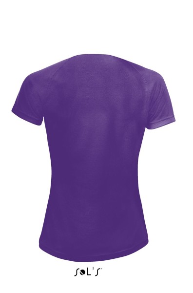 SOL'S SPORTY WOMEN - RAGLAN SLEEVED T-SHIRT Lila 
