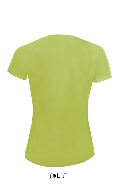 SOL'S SPORTY WOMEN - RAGLAN SLEEVED T-SHIRT Zöld 