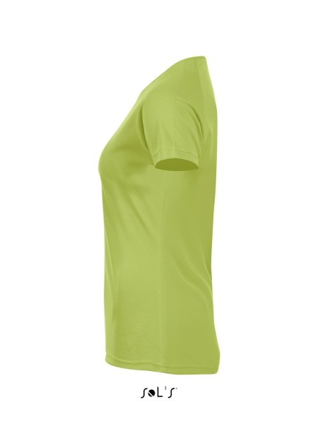 SOL'S SPORTY WOMEN - RAGLAN SLEEVED T-SHIRT Zöld 