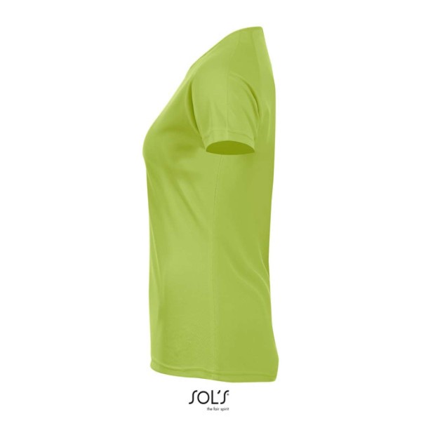 SOL'S SPORTY WOMEN - RAGLAN SLEEVED T-SHIRT Zöld 