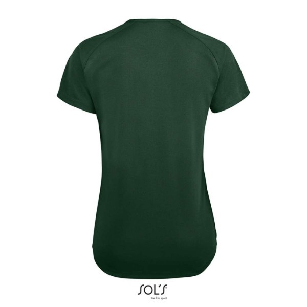 SOL'S SPORTY WOMEN - RAGLAN SLEEVED T-SHIRT Zöld 