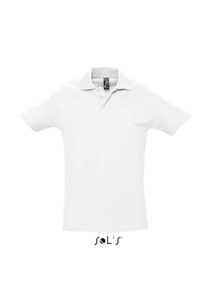 SOL'S SPRING II - MEN’S PIQUE POLO SHIRT Fehér 