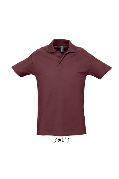 SOL'S SPRING II - MEN’S PIQUE POLO SHIRT Piros 