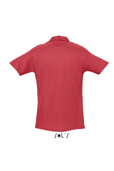 SOL'S SPRING II - MEN’S PIQUE POLO SHIRT Piros 