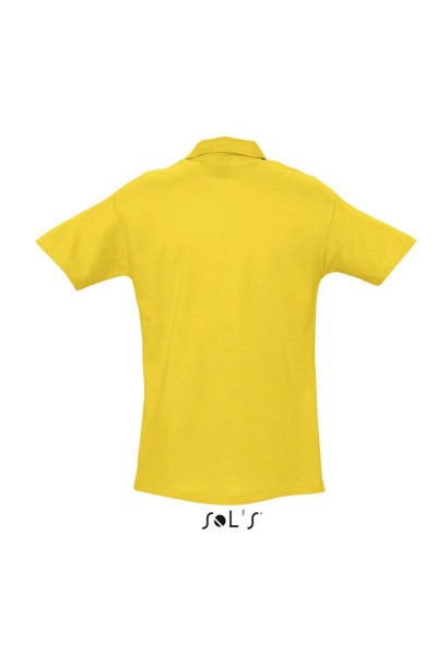 SOL'S SPRING II - MEN’S PIQUE POLO SHIRT Sárga 