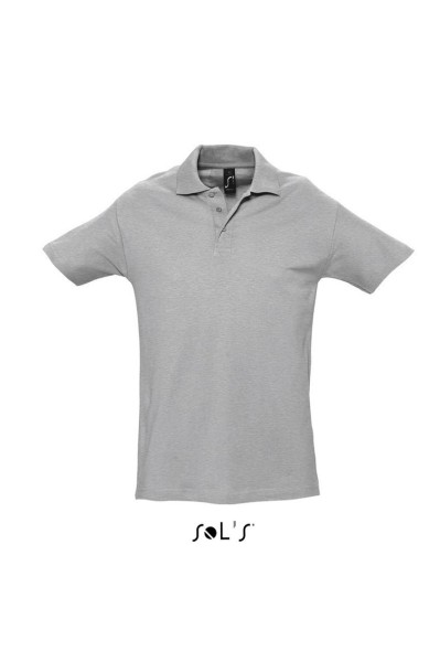 SOL'S SPRING II - MEN’S PIQUE POLO SHIRT Szürke 