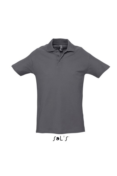 SOL'S SPRING II - MEN’S PIQUE POLO SHIRT Szürke 
