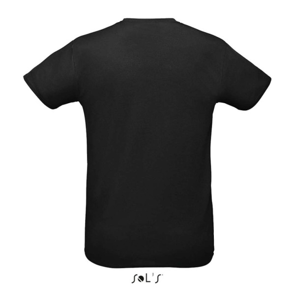 SOL'S SPRINT - UNISEX SPORT T-SHIRT Fekete 